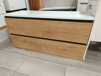 Monako Grey Oak Szafka pod umywalkę 120 cm_01