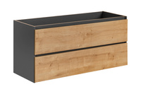 Monako Grey Oak Szafka pod umywalkę 120 cm_01