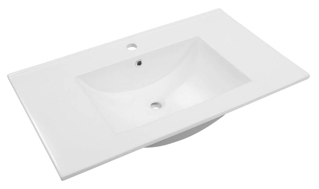 Astor Astor Umywalka Ceramiczna Asus 80 cm Biała