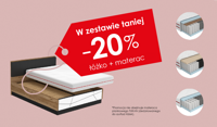 Elio Comfort Plus Materac Kieszeniowy MWMP04 120 x 200 cm