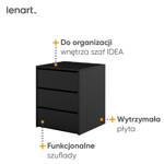 IDEA ID-13 - Kontenerek 3S Czarny