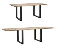 Stół Do Jadalni Edge Rozkładany, Wymiary 180X90X77 Cm - Całkowita Długość 280 Cm (Drewno Z Mango)
